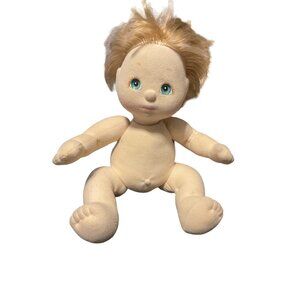 Vintage My Child Doll By Mattel Blonde Hair & Gray Eyes Soft Body